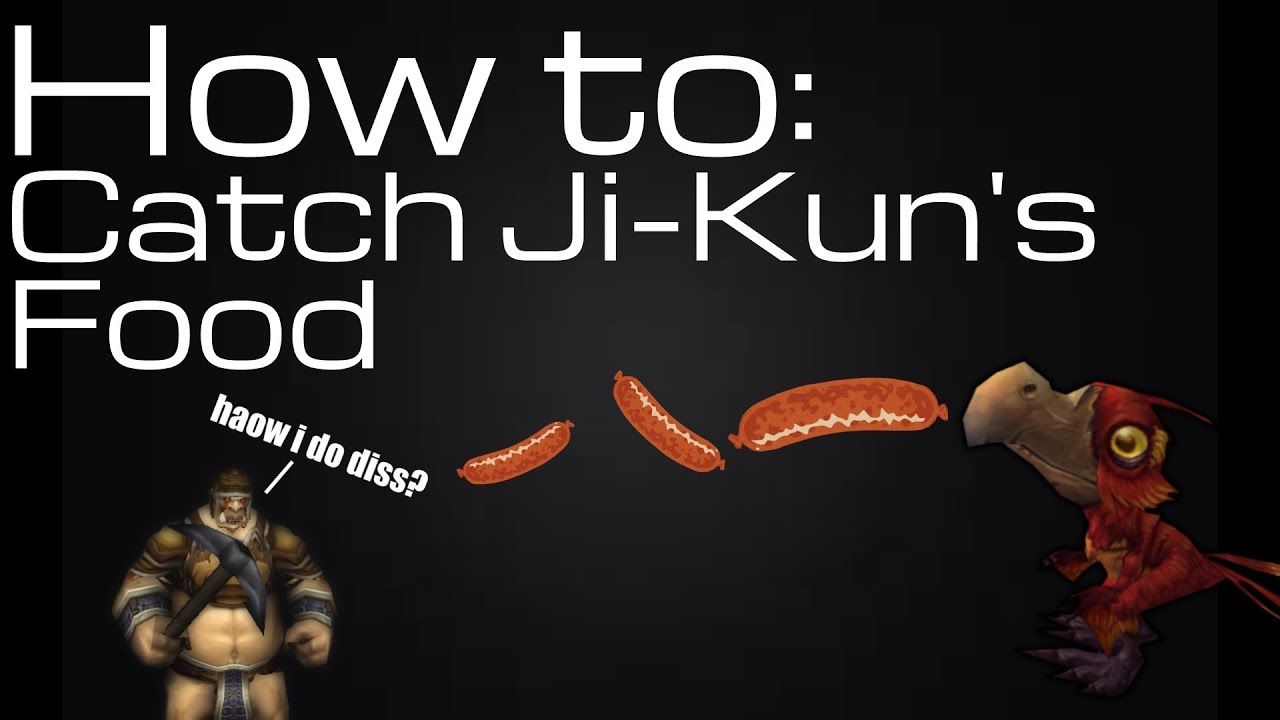 How to: Catch Ji-Kun's Food