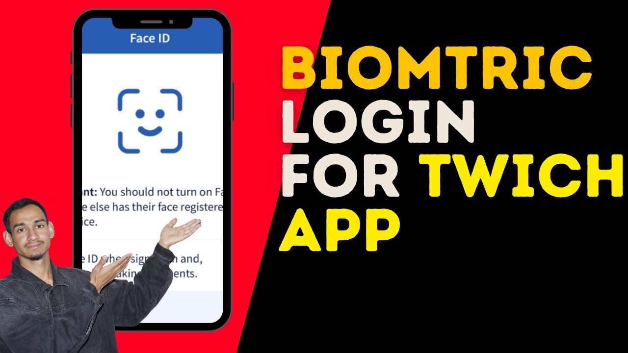 Twitch Tutorial – Set Up Fingerprint or Face ID Login