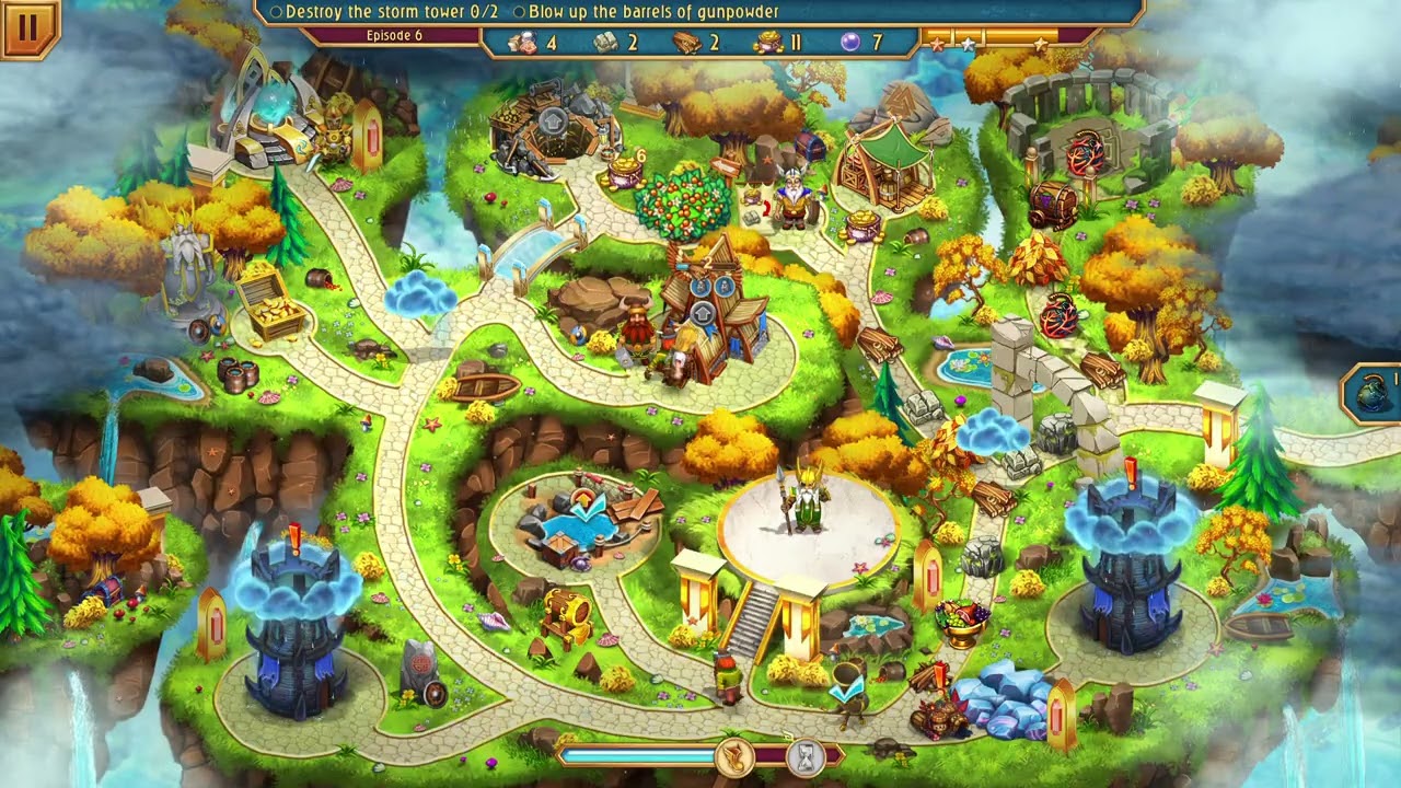 Viking Brothers 4 - Прохождение бонусного уровня 6