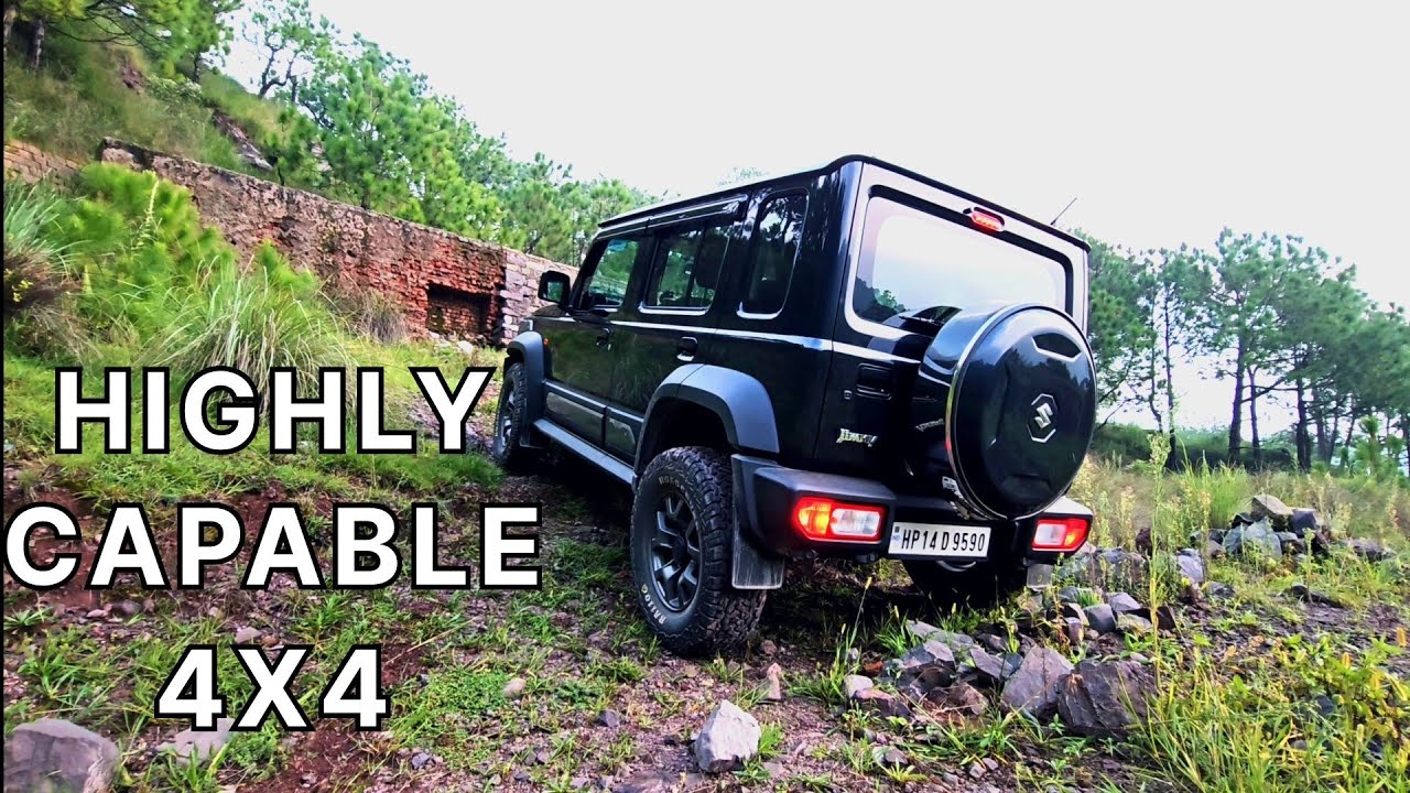 Простая, но эффективная система полного привода для пятидверного Jimny. Подробное объяснение ||@R...