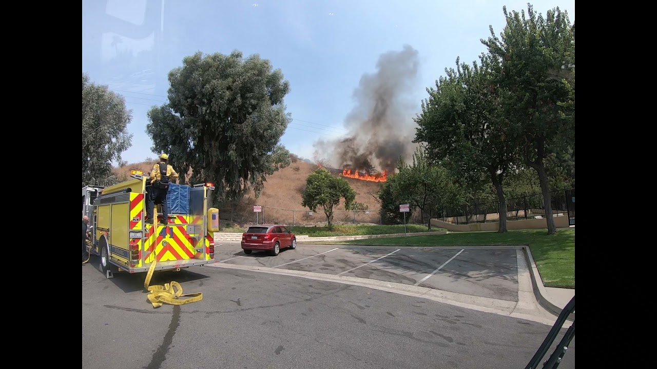 ME43 Brush Fire 9-9-20 Simi Valley  CA.