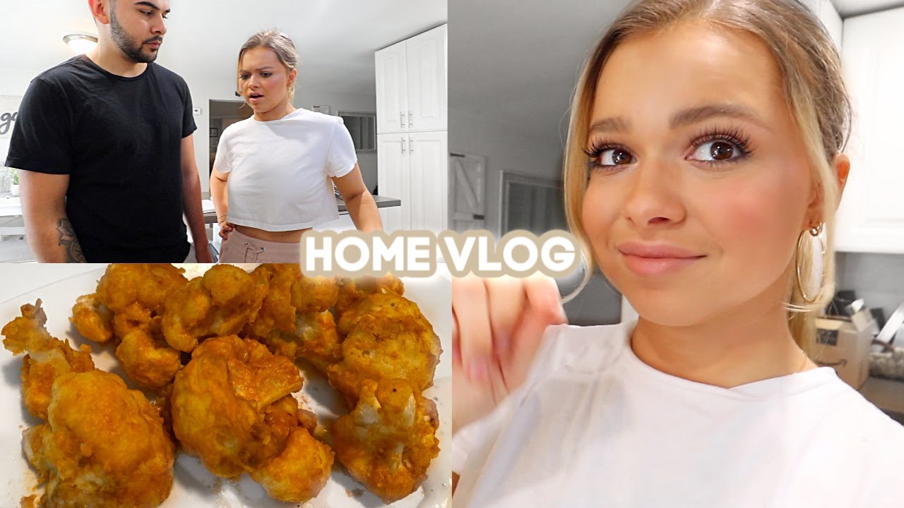 Air Fryer Buffalo Cauliflower, Roasted Chicken & New Bed Sheets