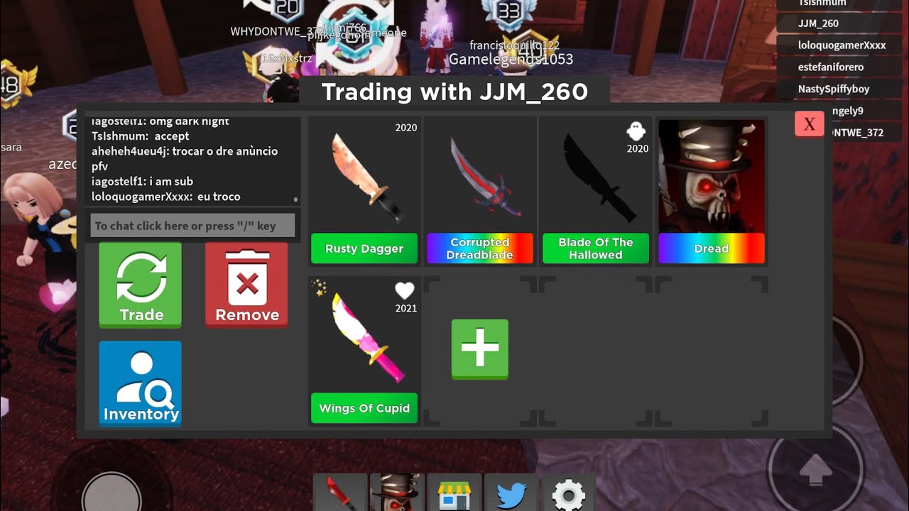 Roblox Survive the Killer big trade