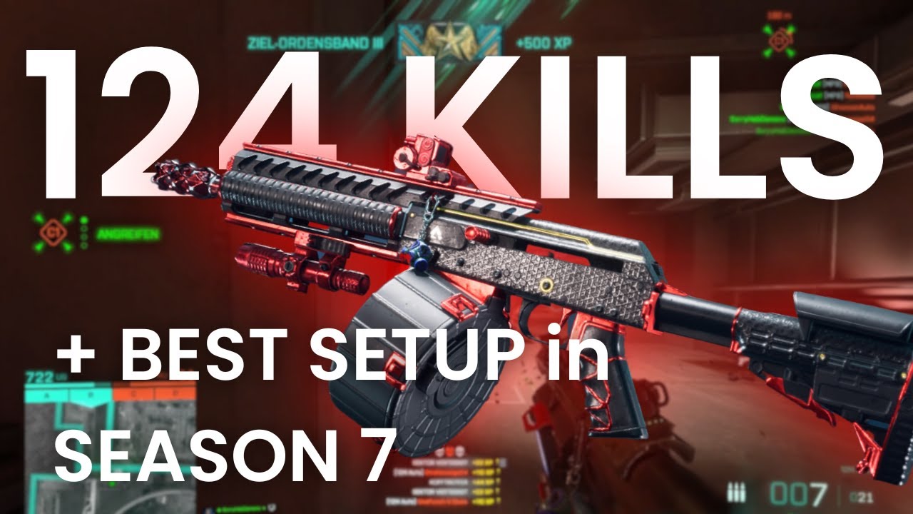 124 KILLS ON REDACTED!! 12M AUTO BEST SETUP in SEASON 7 | Battlefield 2042