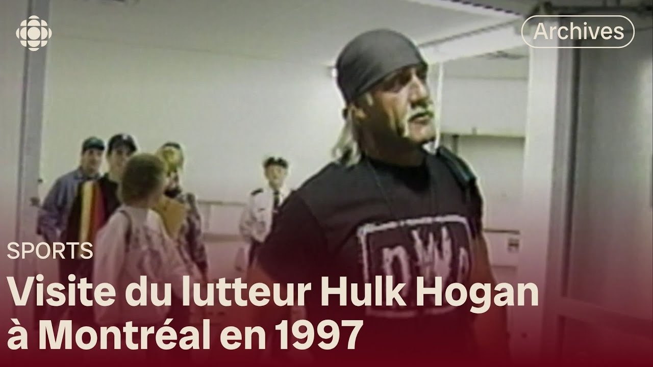 Combat de lutte entre Hulk Hogan et Jacques Rougeau en 1997