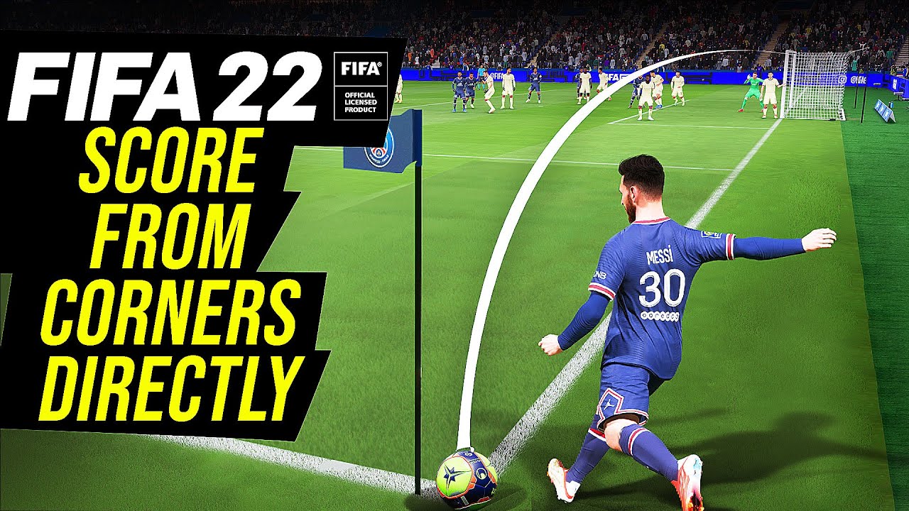 FIFA 22 | How to Score Directly From Corner Kicks| Olympic Goal Tutorial