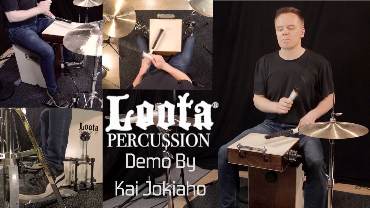 Loota Percussion Demo by Kai Jokiaho