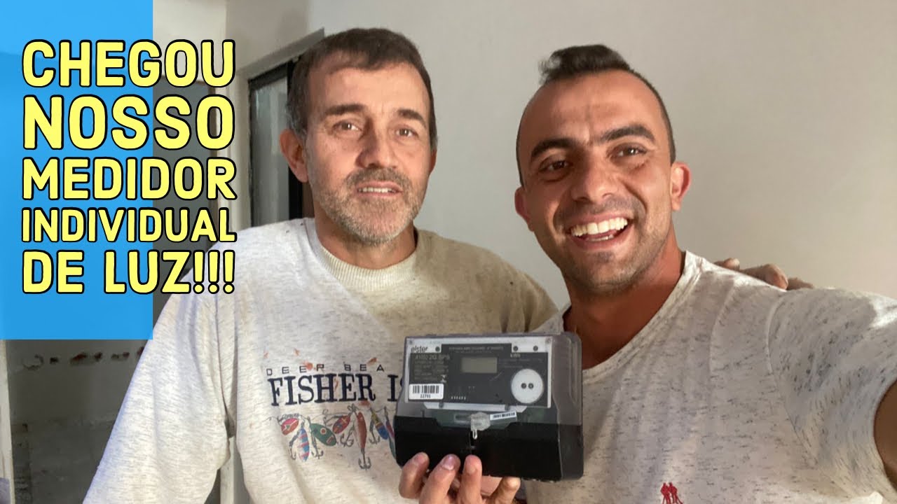 Dá para individualizar a luz para kitnets numa casa já pronta? | Chegaram nossos medidores