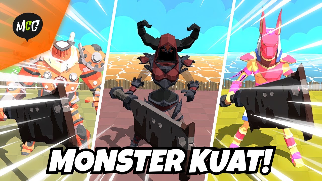 Pasukan Stickman Melawan Monster-Monster Kuat! - Clash Commander: My Mini Army