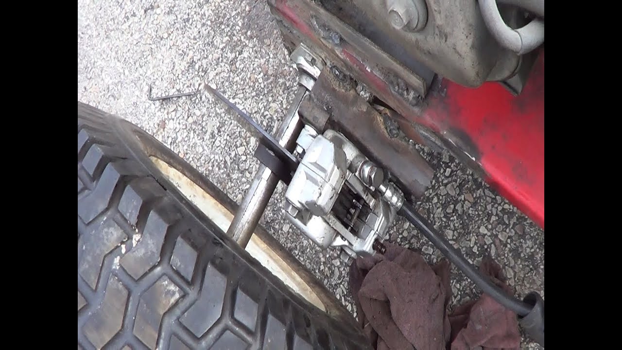 Hydraulic brakes for GO KART for $60! DIY