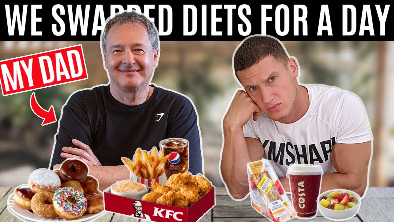 I swapped diets with my Dad for 24 hours