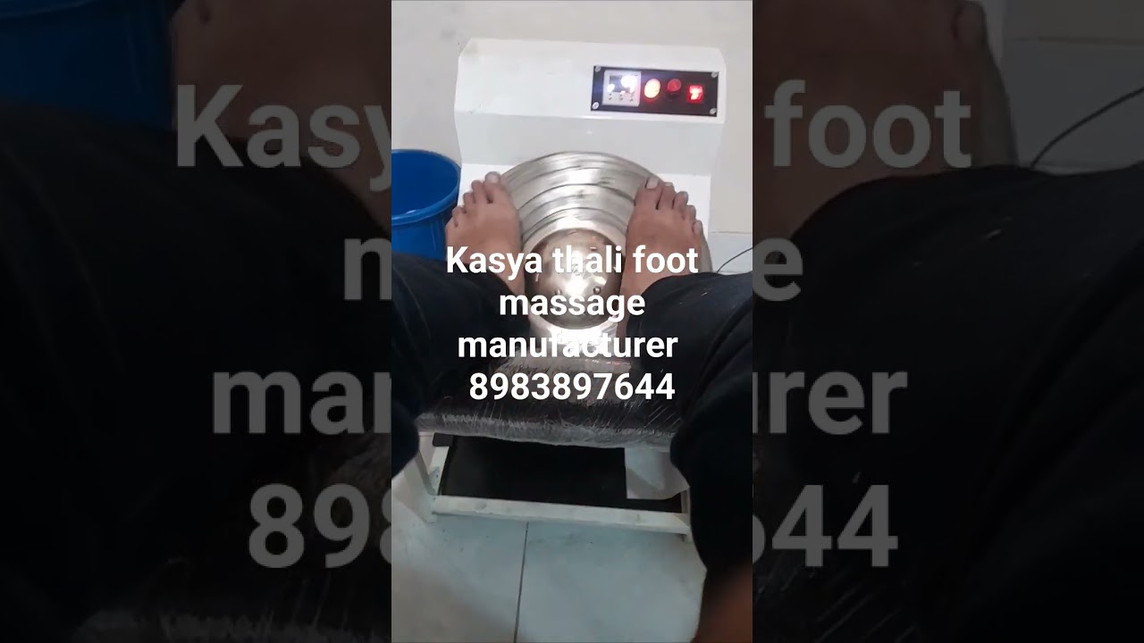 kasya thali massage machine # miraj #8983897644