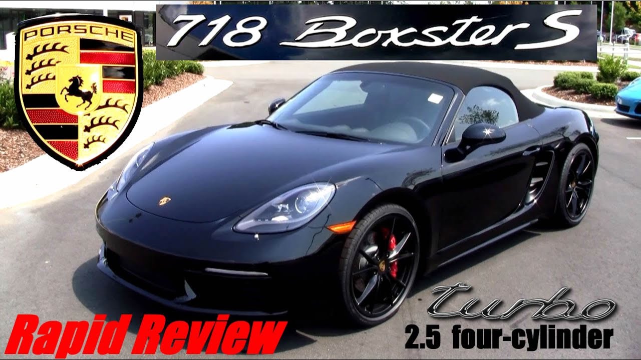 2017 Porsche 718 Boxster S