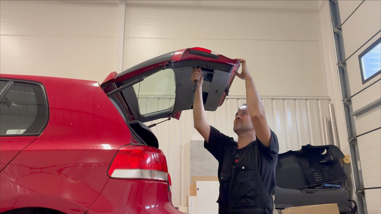 Vw golf VI  hátsó lámpabúra beázás+ előtét ellenállás és olajcsere