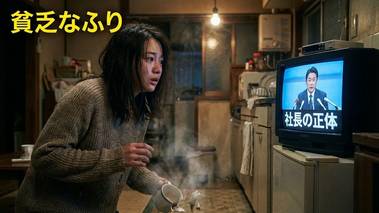 貧乏を装った社長。裏切られた娘の涙と驚愕の正体