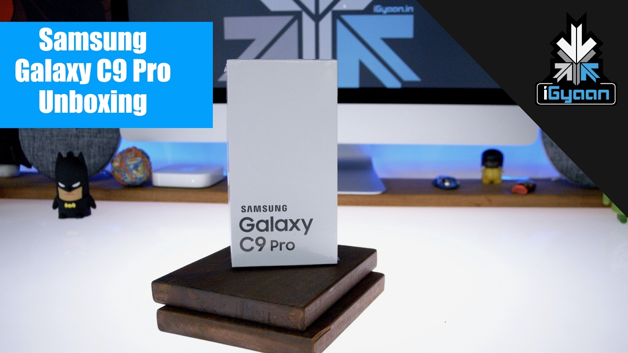 Samsung Galaxy C9 Pro Unboxing and Hands On