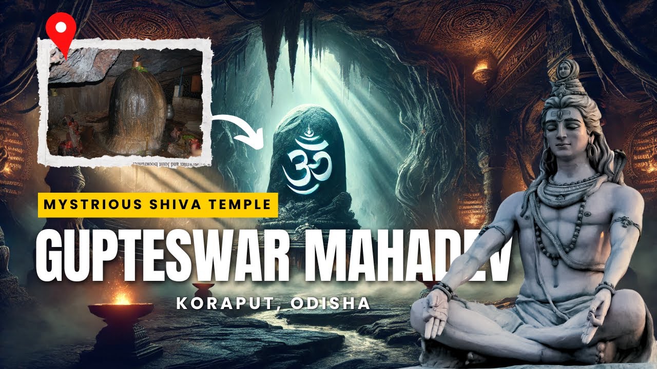 The Hidden Shiva Temple Inside a Cave | Mystery of Gupteswar Koraput, Odisha 🔥🙏 #gupteswar #shiva
