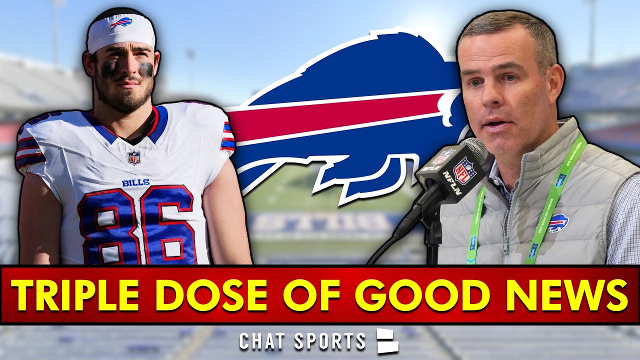 🚨Buffalo Bills Receive A TRIPLE DOSE OF GOOD NEWS