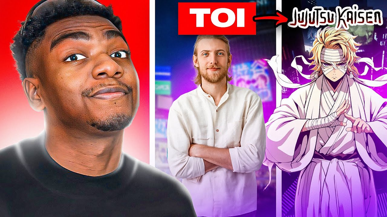 JE CRÉE TON PERSONNAGE DANS JUJUSTU KAISEN (c'est quoi ce poulet..)