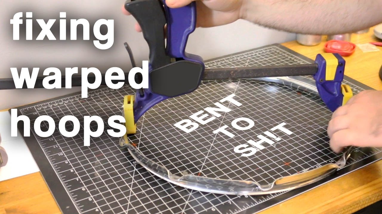 How to Fix a Warped Drum Rim