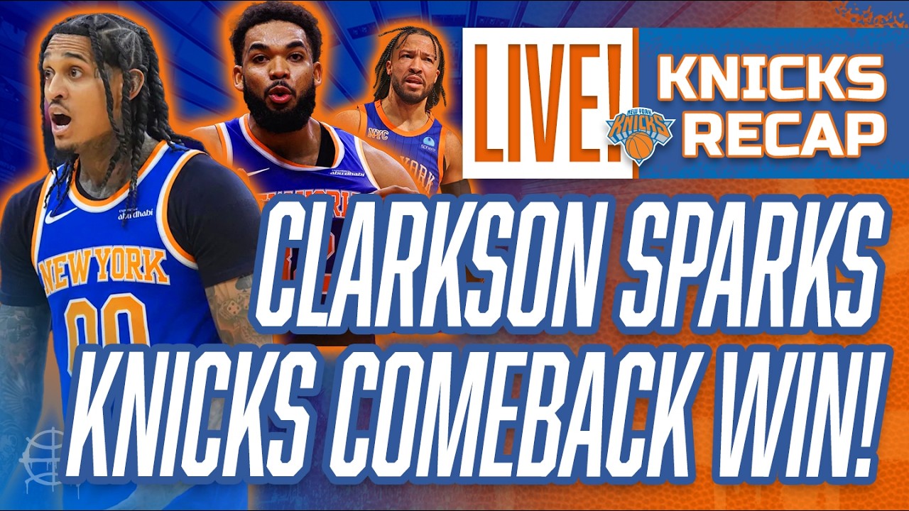 KNICKS Storm Back! Jordan CLARKSON Cooks in Return to Utah! | Knicks vs Jazz Postgame Recap