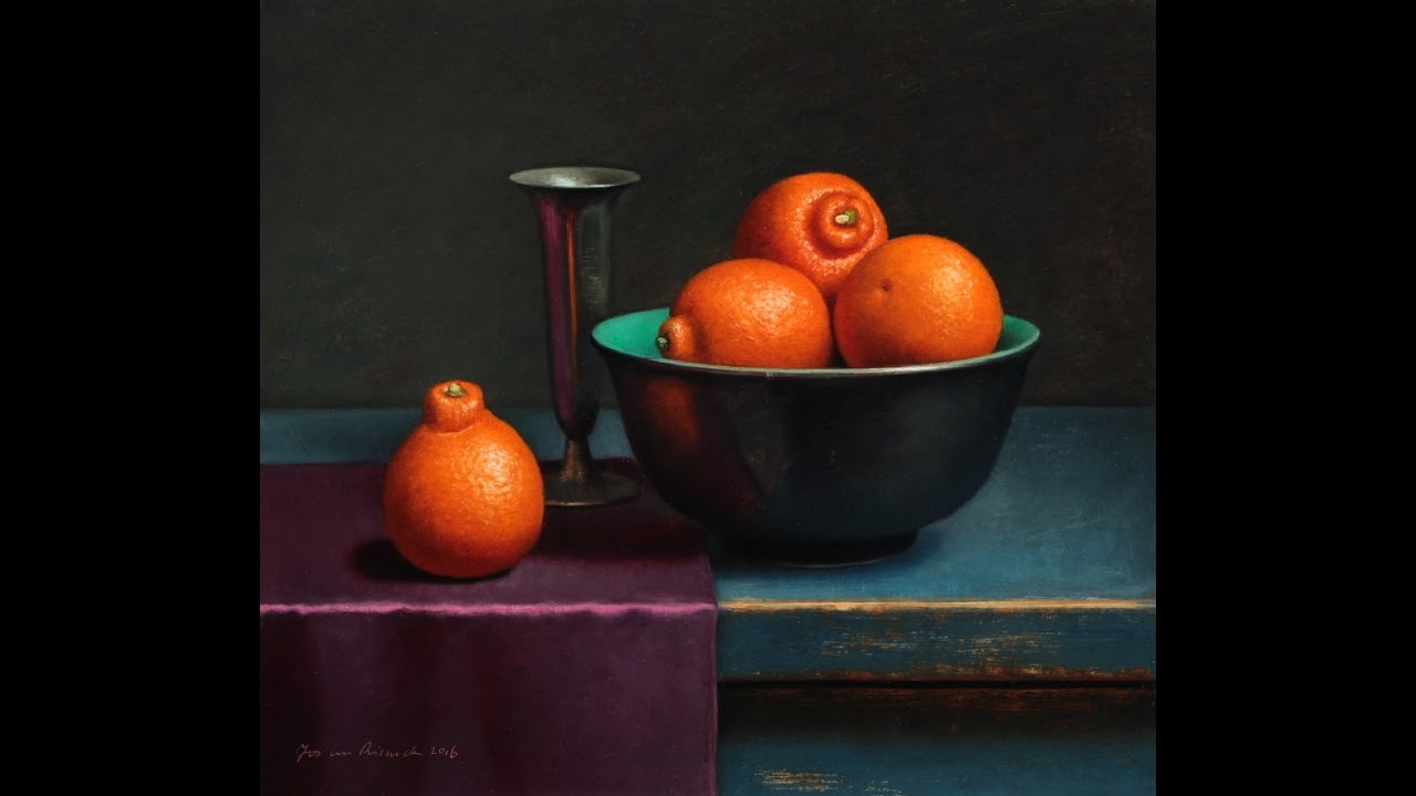 Still life painting demo time lapse