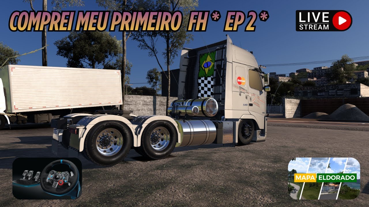 MAPA ELDORADO PRO ETS 2   gameplay  de ubatuba a sorocaba sp  bora com ** GUH GAMER**