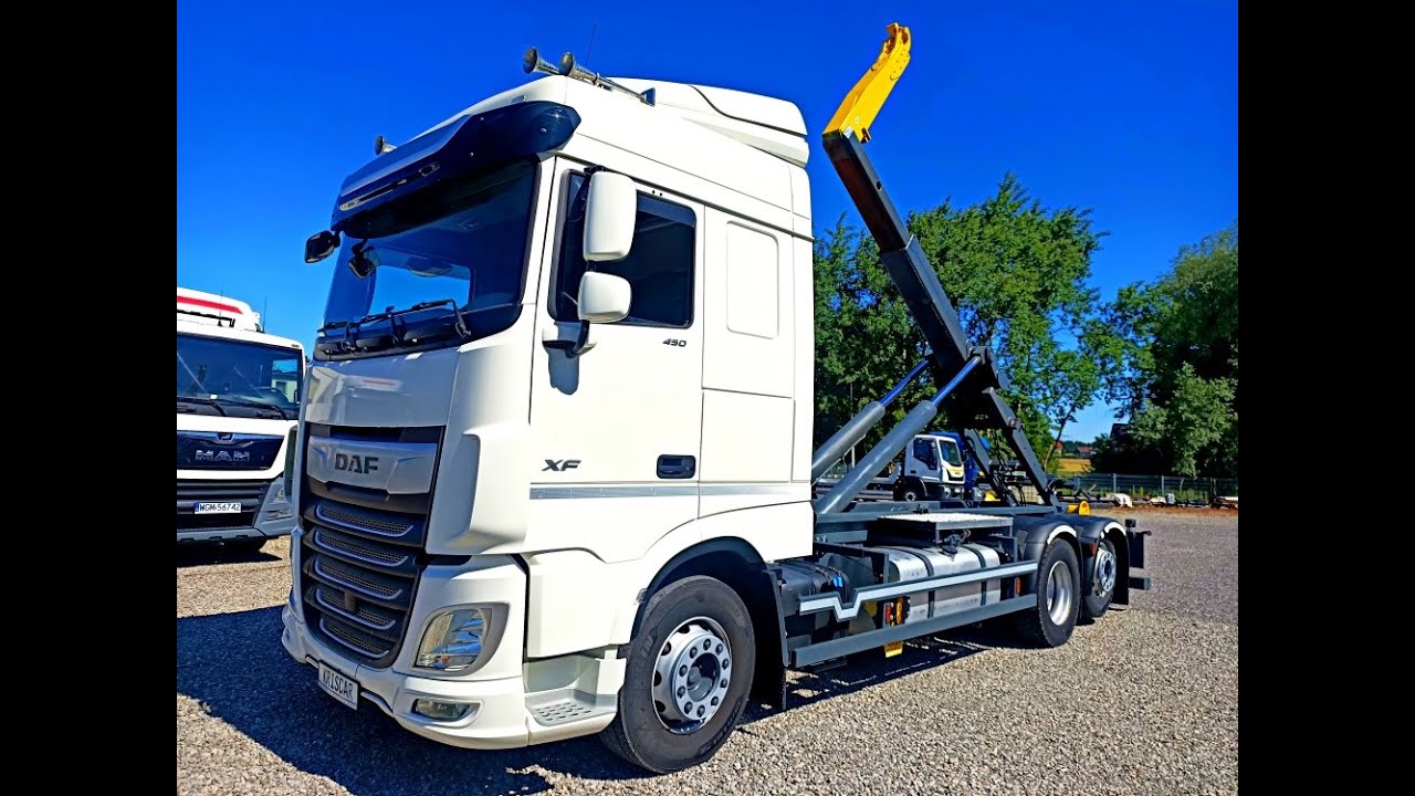 Kriscar Krzysztof Kania Daf XF 450 6x2 Hakowiec Pod Kontener 750 Sprzedam Verkauf Sale