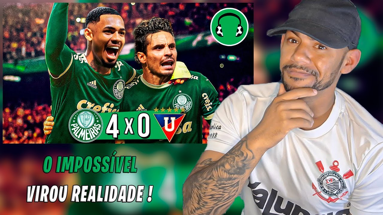 ♫ 4x0 - PALMEIRAS: O IMPOSSÍVEL NÃO EXISTE | REACT