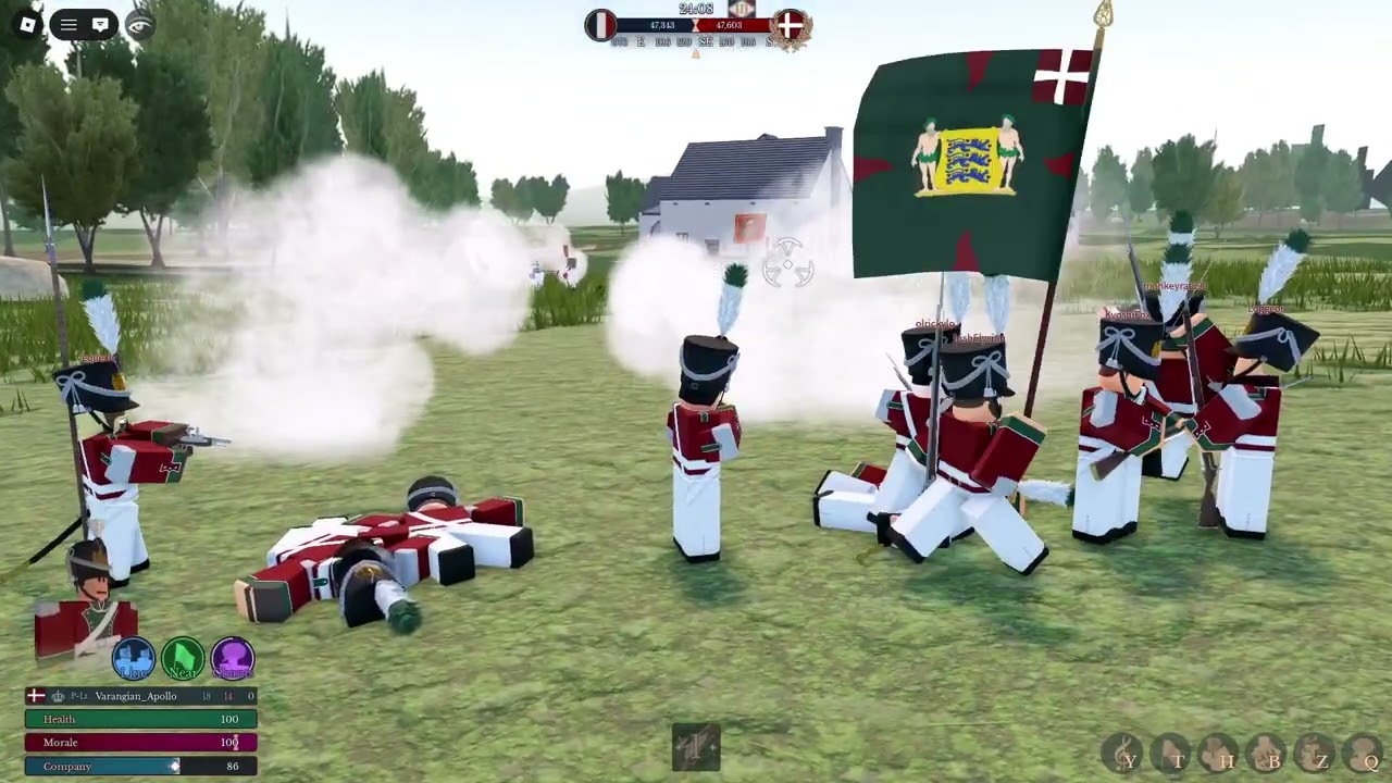 SAXONY VS DENMARK GUARD & WARSAW