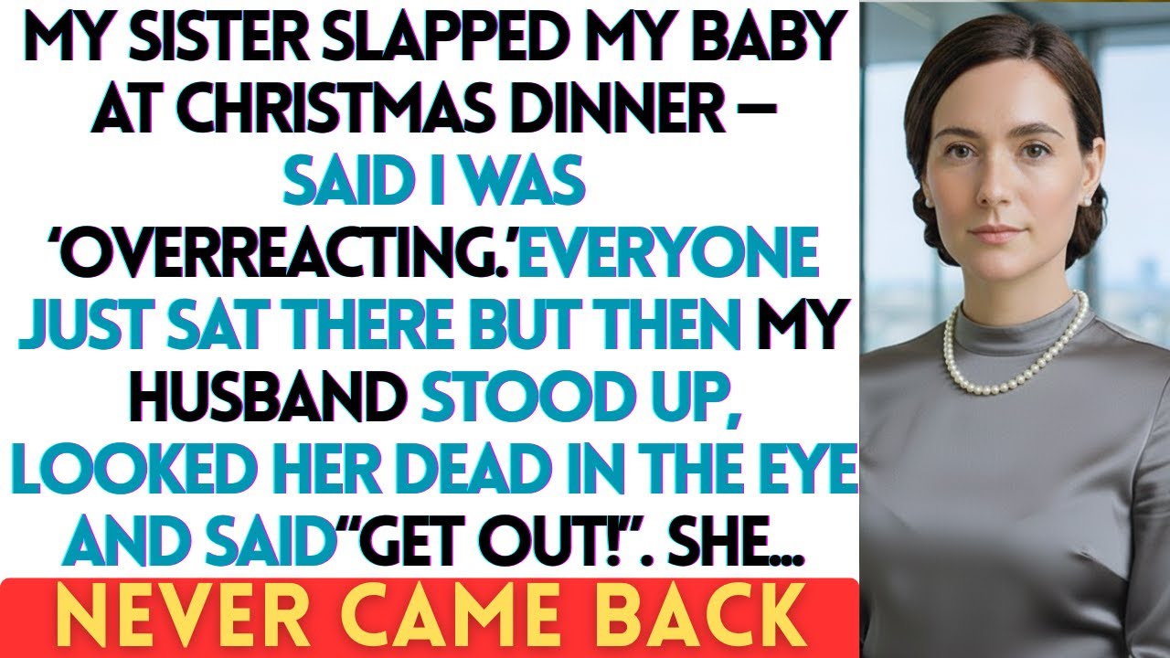 My Sister Slapped My Baby At Christmas Dinner  Said I Was 'Overreacting ' Everyone Just Sat There..