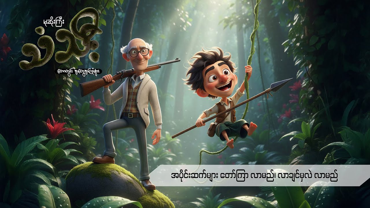 မုဆိုးကြီးသံသီးနှင့် တောတွင်း အတွေ့အကြုံများ
