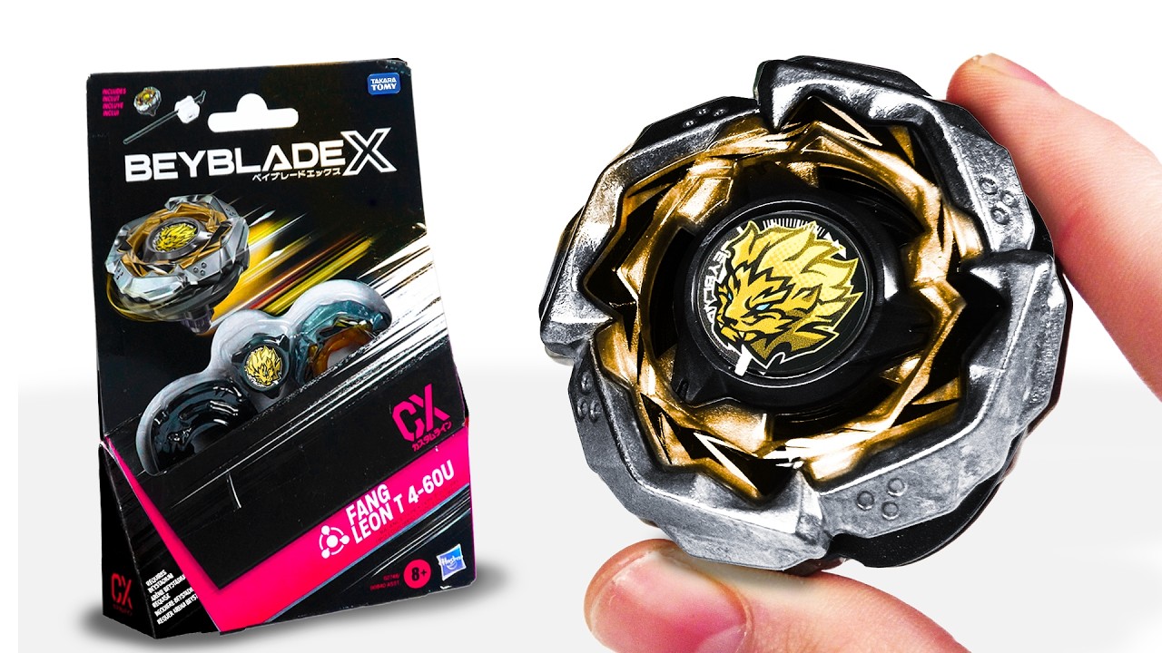 Beyblade X’s NEW Hasbro Fang Leone Is Surprising...
