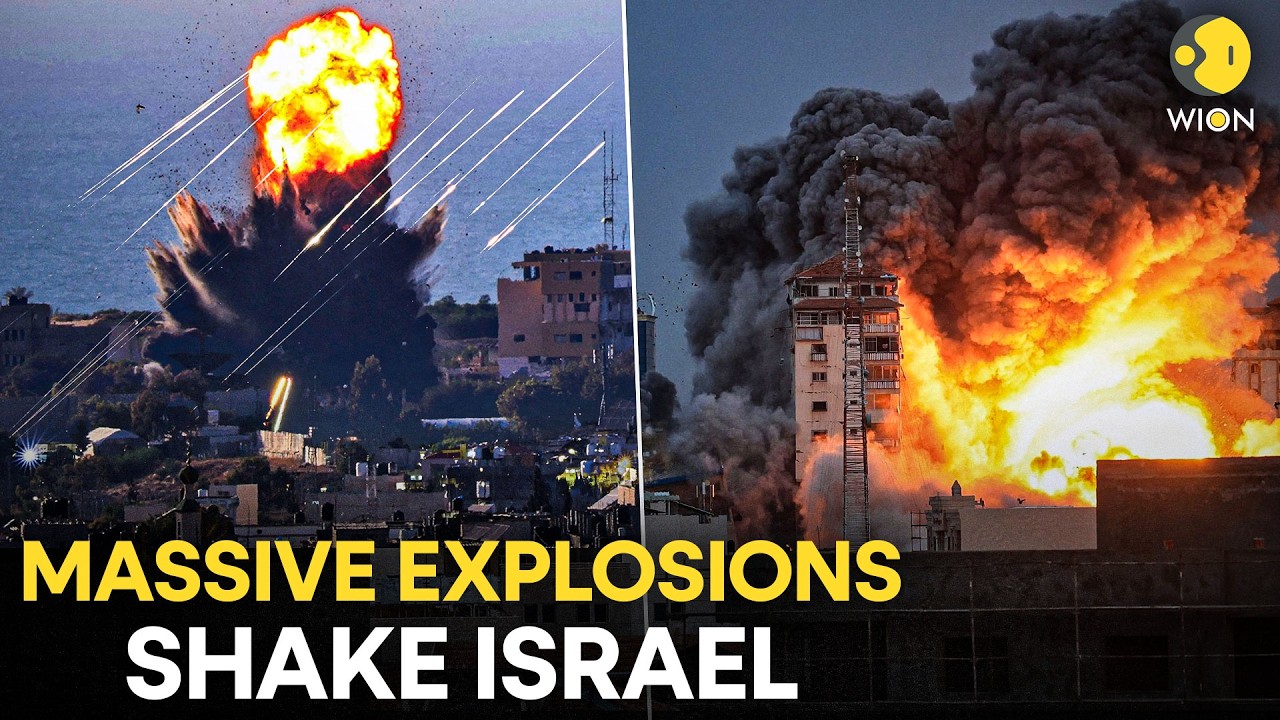 Iran Strikes Israel LIVE: Massive Blasts Rock Tel Aviv After Tehran's Brutal Missile Barrage | WION