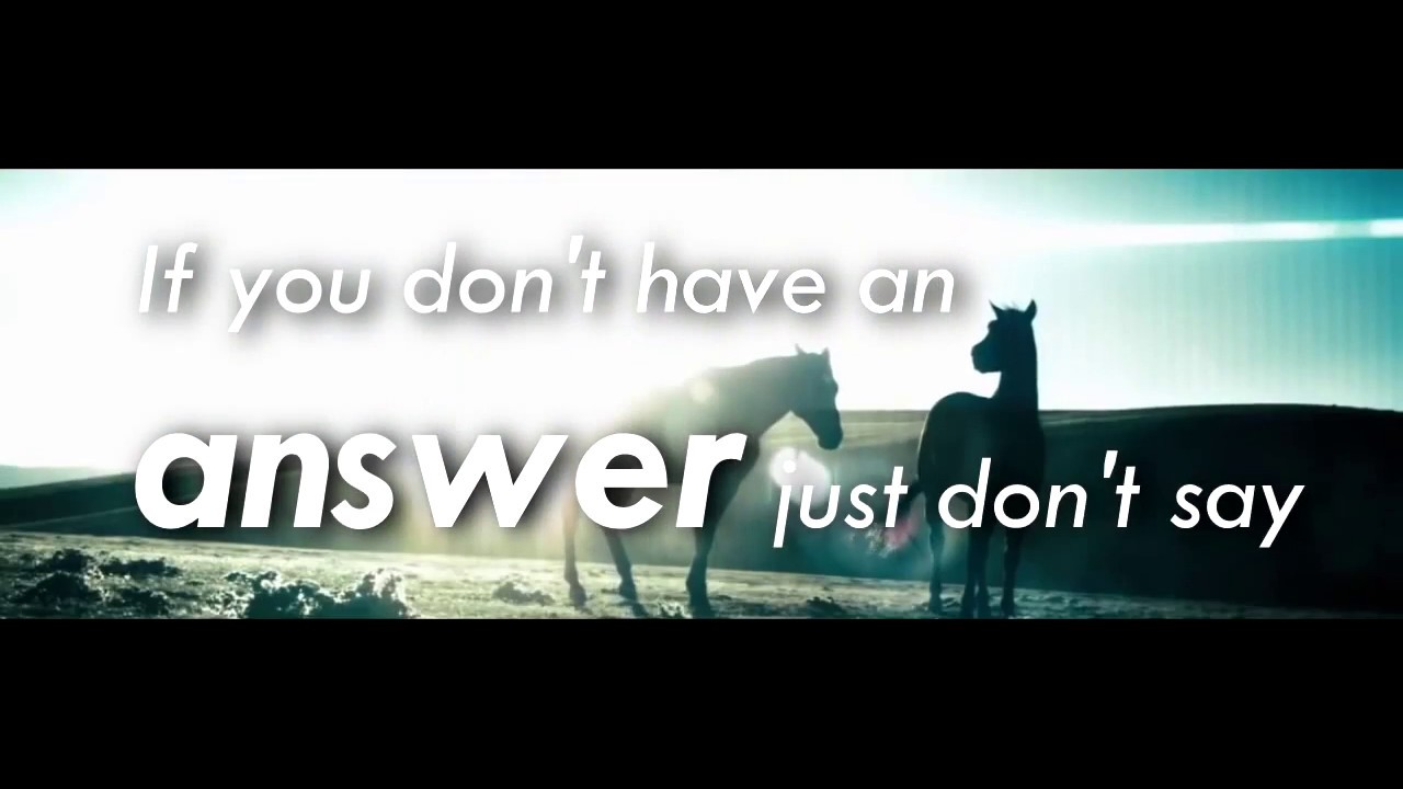 Rihanna - Answer (Lyric Video)