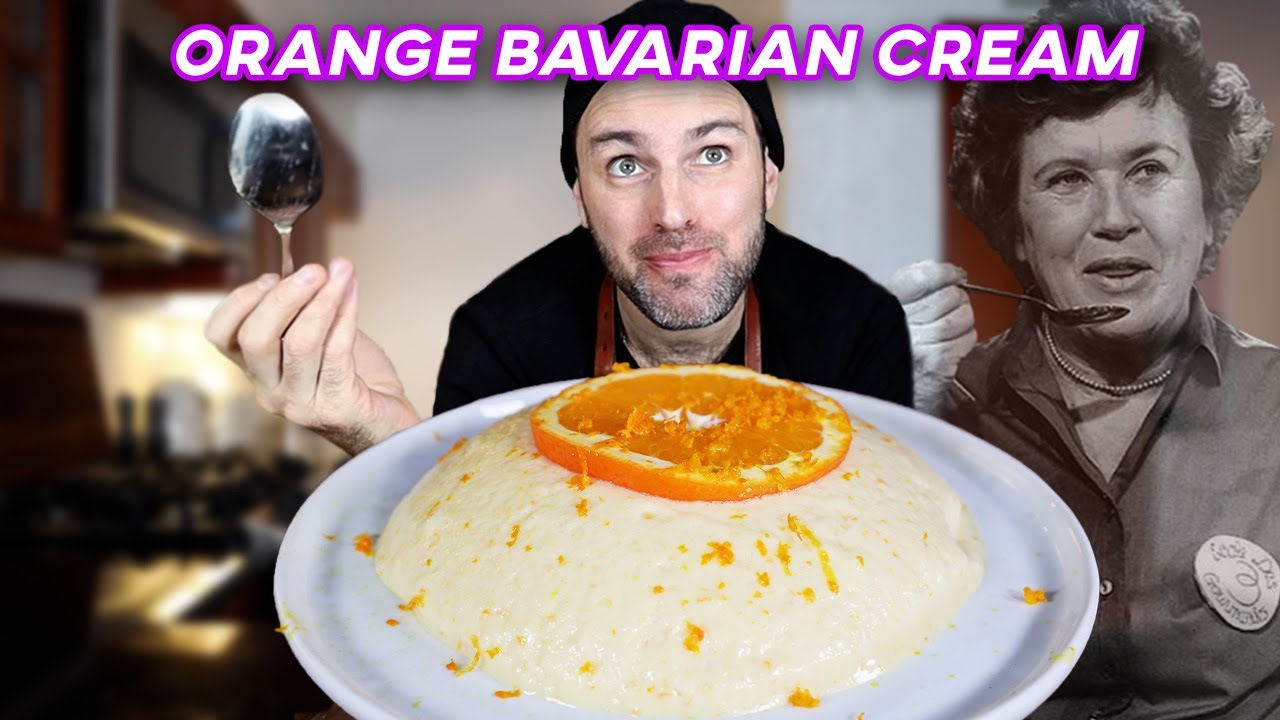 Julia Child's Orange Bavarian Cream | Jamie & Julia