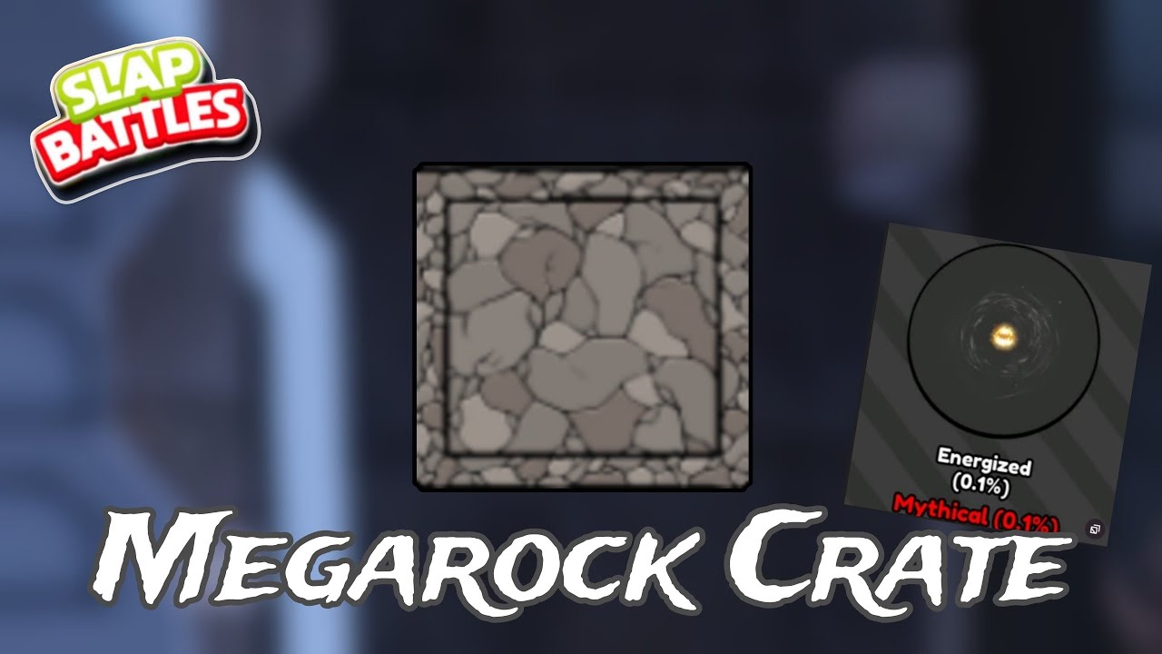 Megarock Crate: All Hit Effects & Kill Effects  | Slap Battles Roblox