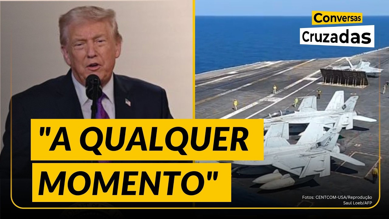 GUERRA EUA x IRÃ? TRUMP faz AMEAÇA e mísseis são INSTALADOS no CATAR | Conversas Cruzadas