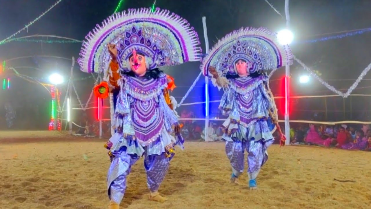 ঝাড়খন্ডের বান্ডি আসরে মহিষাসুর বধ নাচে দিল ওস্তাদ চিওরঞ্জন কুমার কচাহাতু ll Mahisasur Vadh new 2026