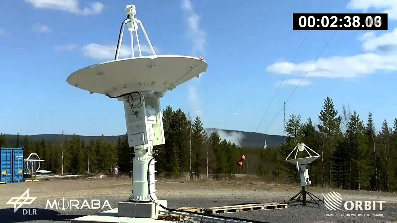 ORBIT Antennas tracking MORABA rocket launch2014