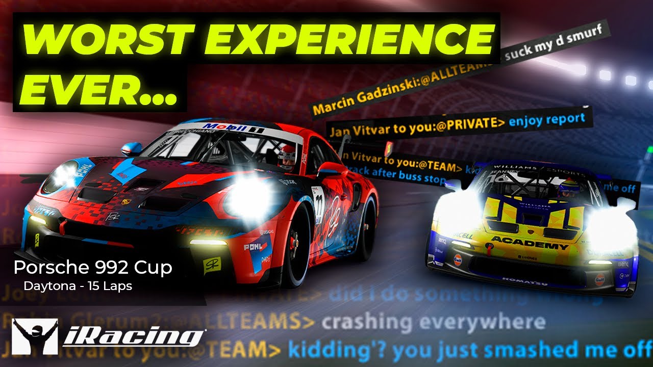 Самая ТОКСИЧНАЯ гонка, в которой я когда-либо участвовал в iRacing...
