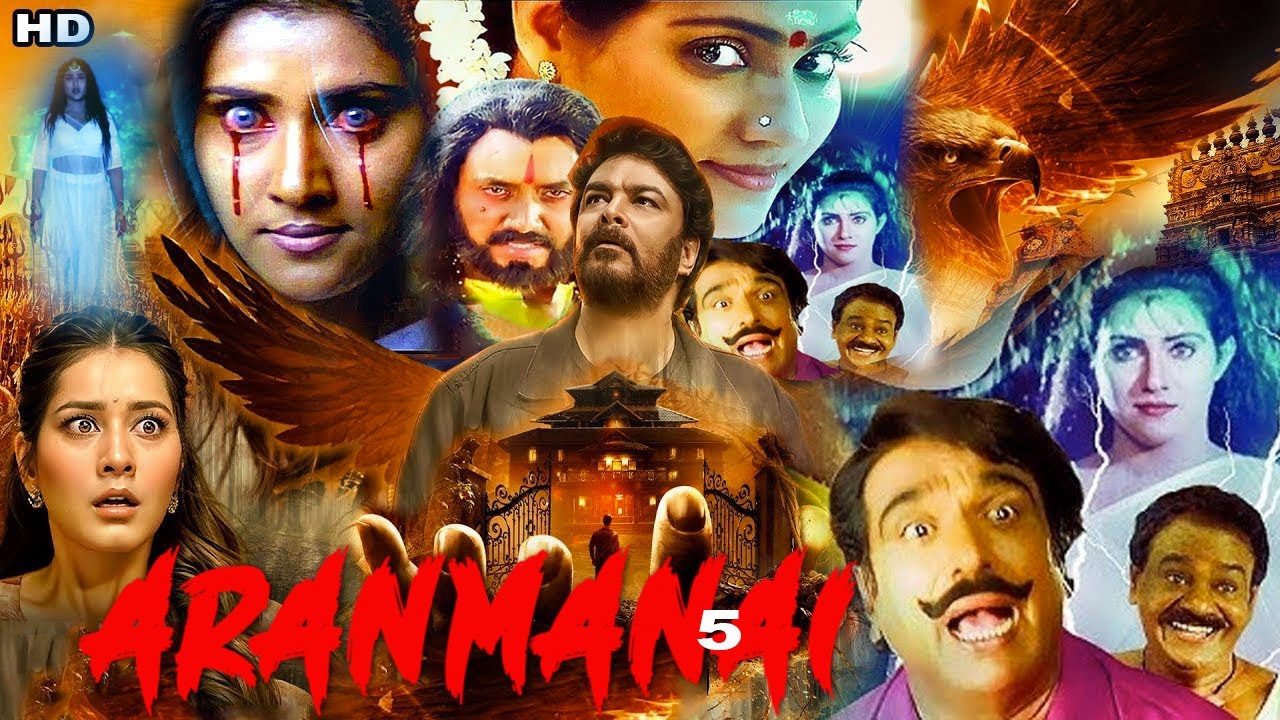 Aranmanai 5 | South Indian Hindi Dubbed Horror Movie | Vani Vishwanath, Suresh Krishna | Full Horror