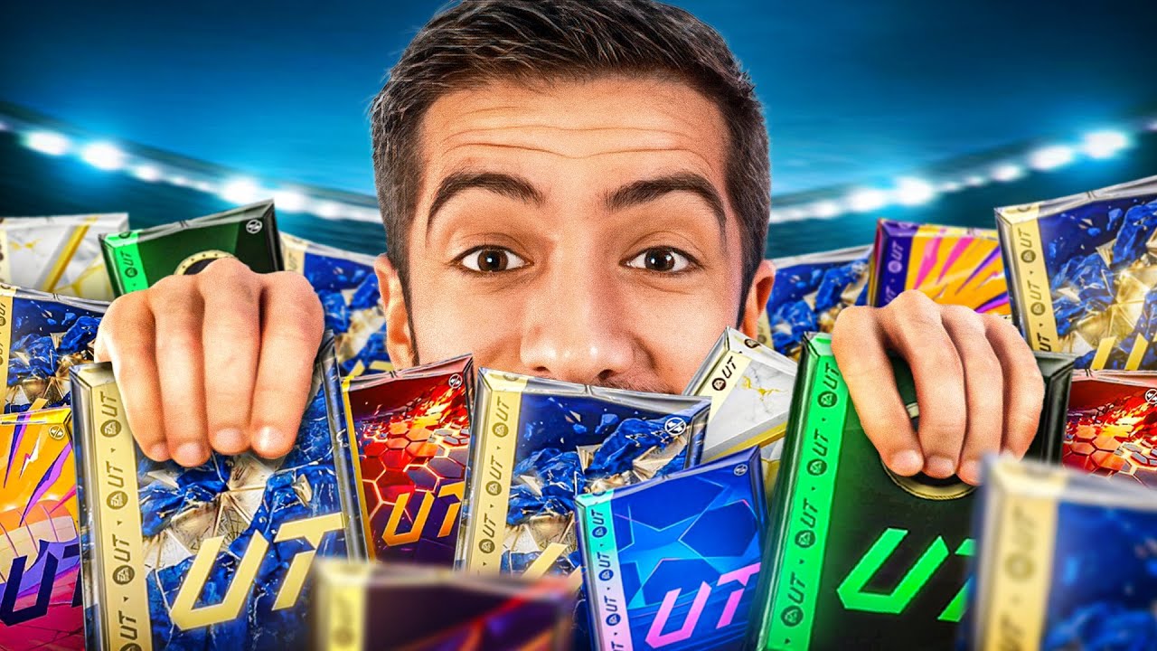 100 PACKS POUR CRÉER LA MEILLEURE ÉQUIPE ! (j’ai donné tout mon argent à FC25)