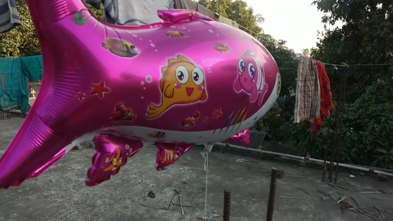 গ্যাস বেলুন#cutebaby