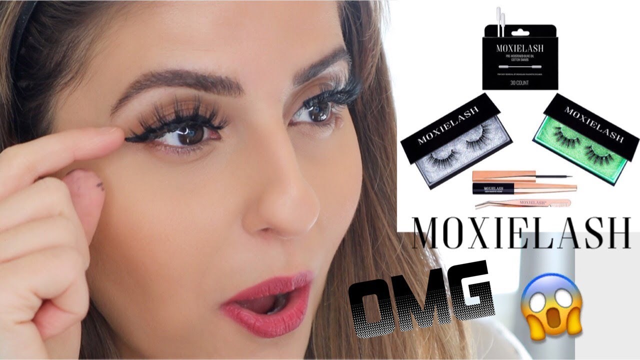 OMG! MUST WATCH! Moxielash Magnetic Liner and Lashes!