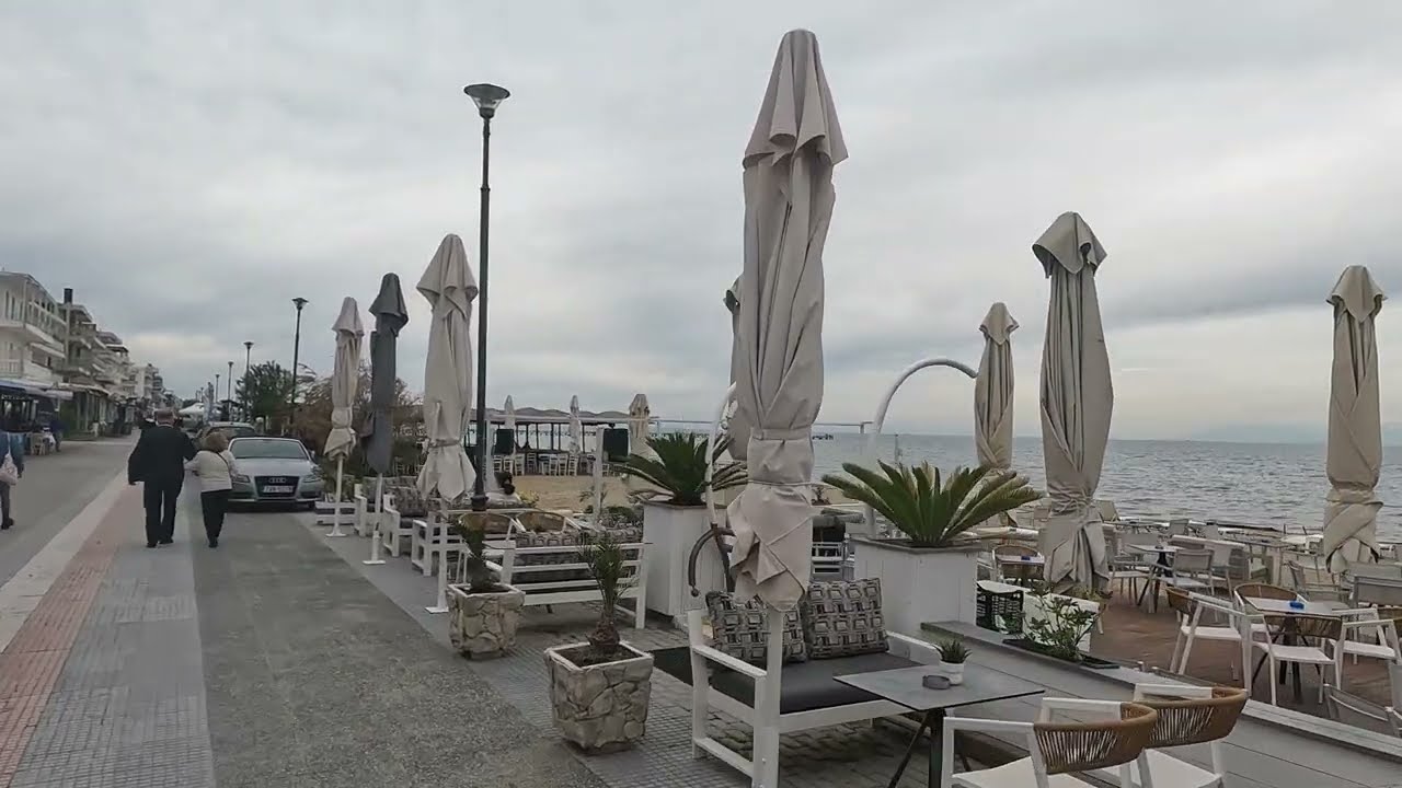 🇬🇷 Peraia Greece walking tour @TravelwithHugoF