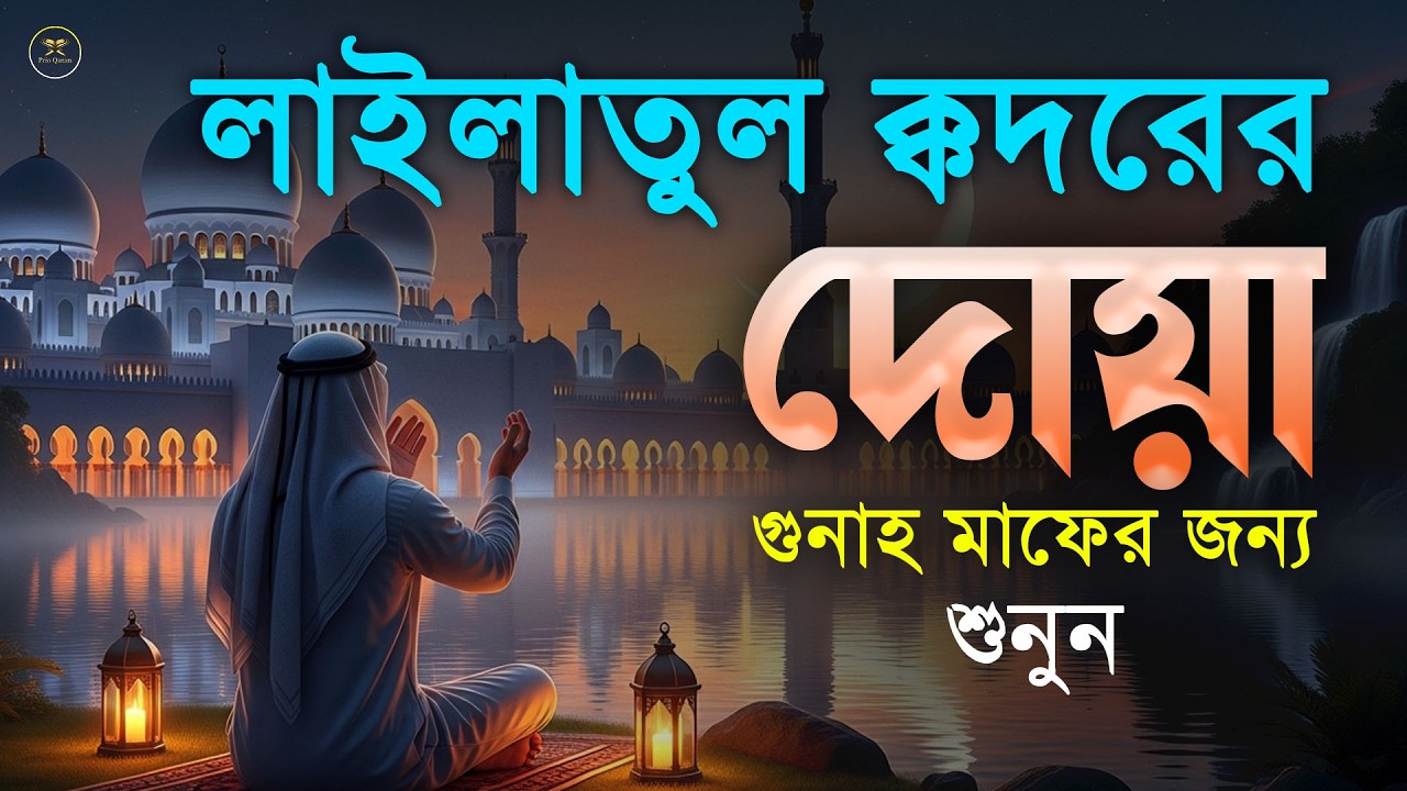 লাইলাতুল ক্বদরের শক্তিশালী দোয়া | Powerful Dua For Laylatul Qard | Shab E Qadr Dua