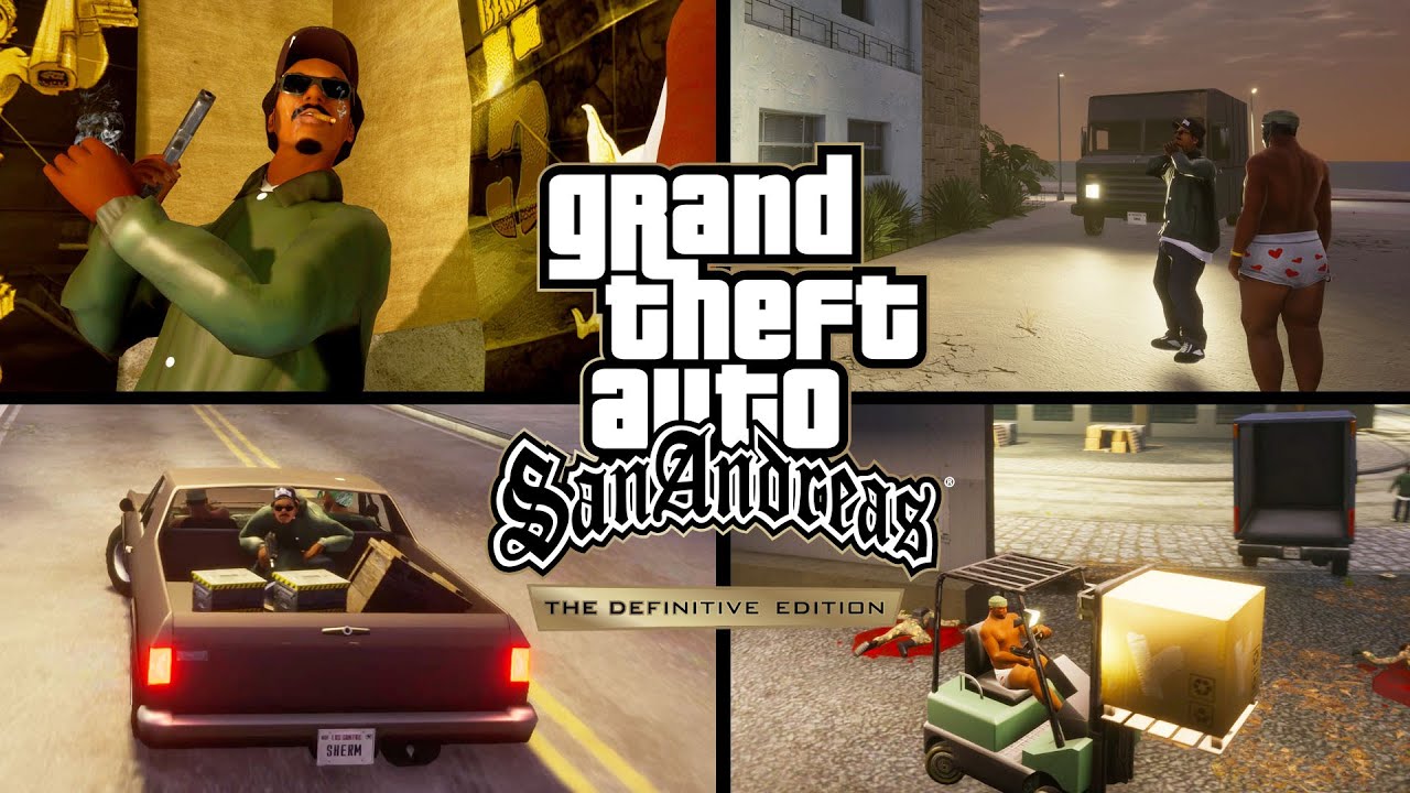 All RYDER Missions in GTA San Andreas DEFINITIVE Edition 4K