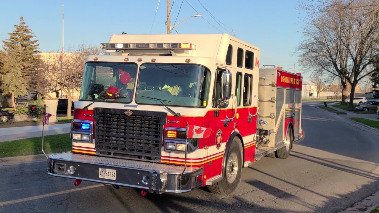 [Full Station Tones] Oshawa Fire Spare P26 & C25 Responding