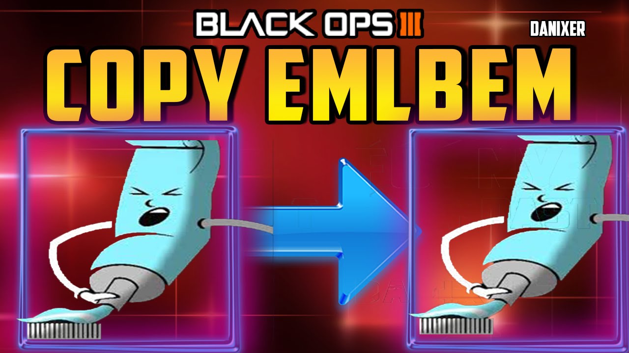 BLACK OPS 3 HOW TO COPY and DUPLICATE EMBLEMS TUTORIAL! BO3 COPY EMBLEMS EASY GLITCH! (BO3 EMBLEMS)